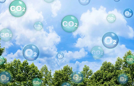 عملية كيميائية لالتقاط الكربون الهواء المباشر